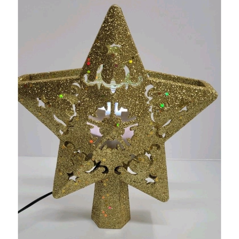LED Projector Christmas Tree Topper - Picture 5 of 11